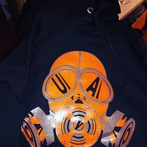 #URBNANIMAL GAS MASK HOODIE